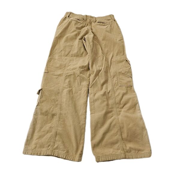 BDG Urban Outfitters Pants Womens Medium Tan Y2k Cargo Wide Leg Corduroy - Picture 6 of 9